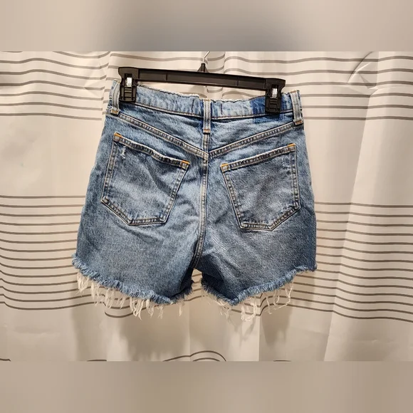Abercrombie & Fitch Women's The Dad Short High Rise Size 27/4 - Picture 8 of 8